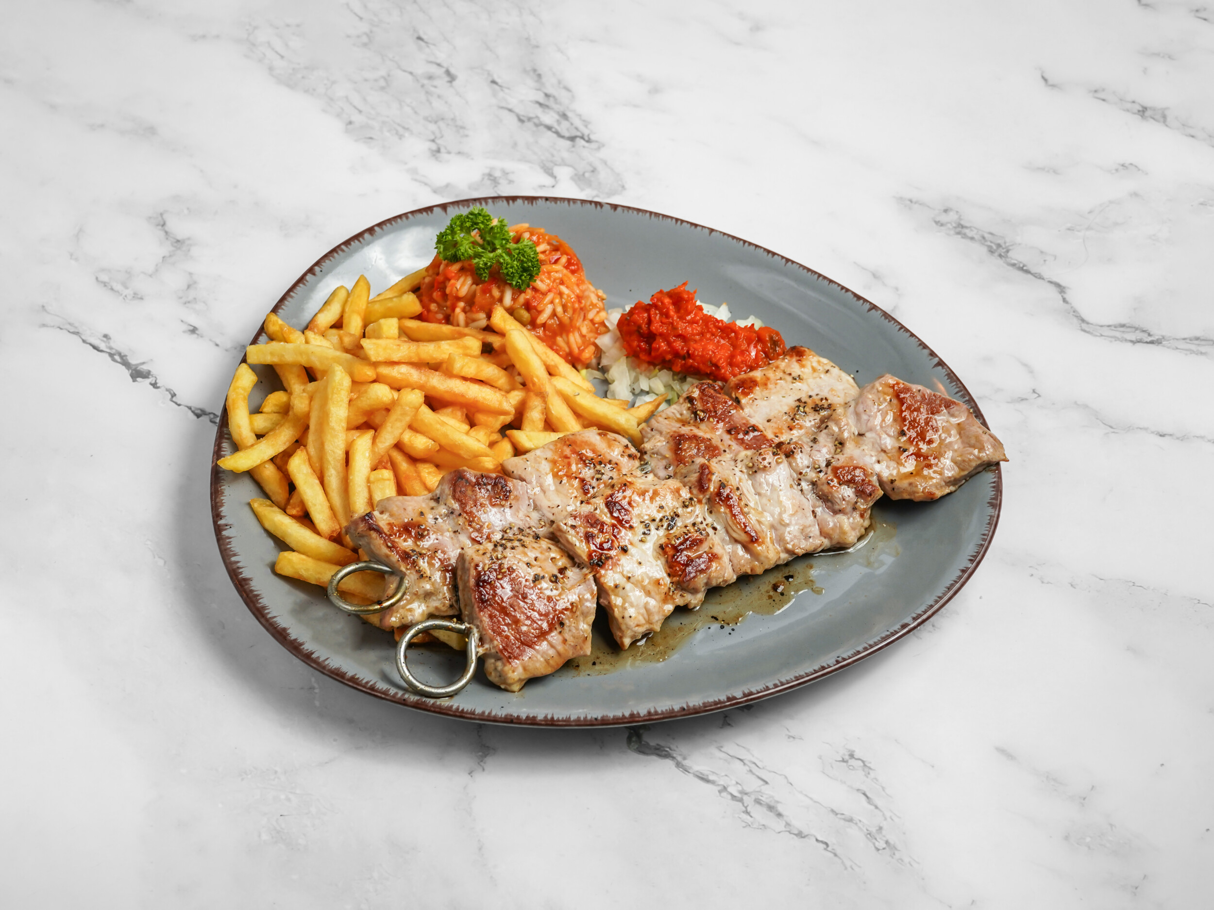 Authentische Balkan Grillplatte - Köln